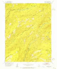 Bunker Hill 1953 topographic map thumbnail