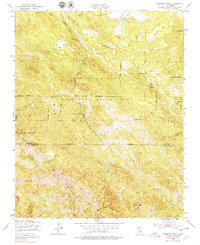 Burnett Peak 1949 topographic map thumbnail