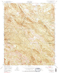 Burnett Peak 1949 topographic map thumbnail