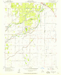 Burris Park 1954 topographic map thumbnail