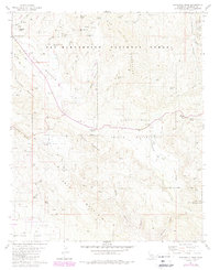 Butterfly Peak 1981 topographic map thumbnail