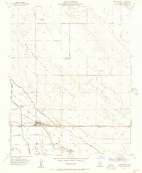 Buttonwillow 1954 topographic map thumbnail