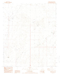 Buzzards Peak 1988 topographic map thumbnail