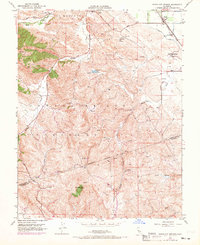 Byron Hot Springs 1953 topographic map thumbnail