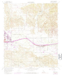 Cabazon 1956 topographic map thumbnail