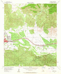Cabazon 1956 topographic map thumbnail