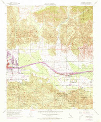 Cabazon 1956 topographic map thumbnail
