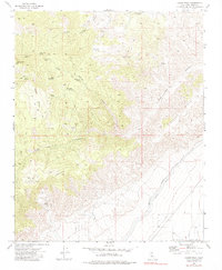 Cache Peak 1973 topographic map thumbnail