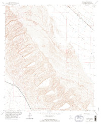 Cactus 1963 topographic map thumbnail