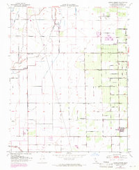 Cairns Corner 1950 topographic map thumbnail