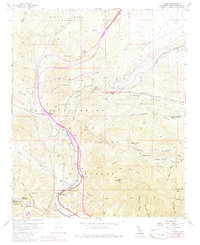 Cajon 1956 topographic map thumbnail