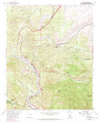 Cajon 1956 topographic map thumbnail