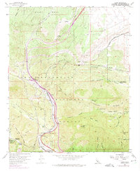 Cajon 1956 topographic map thumbnail