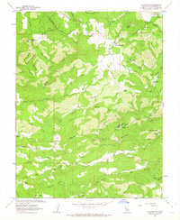Calaveritas 1962 topographic map thumbnail