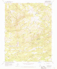 Calaveritas 1962 topographic map thumbnail