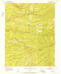 Caldor 1951 topographic map thumbnail