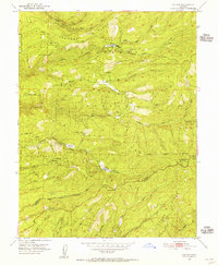 Caldor 1951 topographic map thumbnail