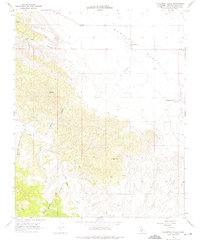 California Valley 1966 topographic map thumbnail