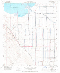 Calipatria SW 1956 topographic map thumbnail