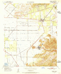 Camarillo 1950 topographic map thumbnail