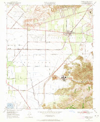 Camarillo 1950 topographic map thumbnail
