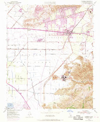Camarillo 1950 topographic map thumbnail