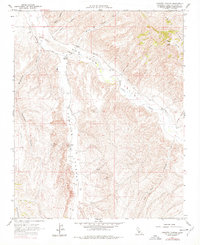 Camatta Canyon 1961 topographic map preview