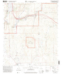 Cameron Corners 1997 topographic map thumbnail