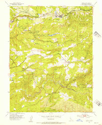 Camino 1952 topographic map thumbnail