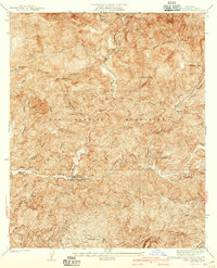 Camp Bonita 1940 topographic map thumbnail