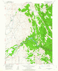 Camp Far West 1949 topographic map thumbnail