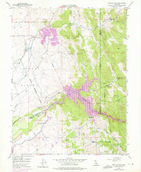 Camp Far West 1949 topographic map thumbnail