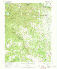 Camp Meeker 1954 topographic map thumbnail