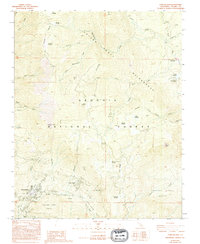Camp Nelson 1987 topographic map thumbnail