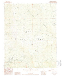Camp Nelson 1987 topographic map thumbnail