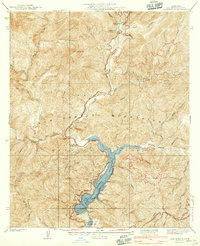 Camp Rincon 1940 topographic map thumbnail