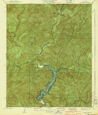 Camp Rincon 1940 topographic map thumbnail