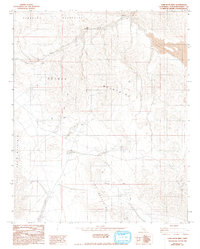 Camp Rock Mine 1982 topographic map thumbnail