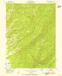 Campbell Mound 1952 topographic map thumbnail