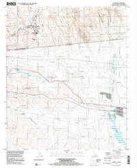 Campo 1996 topographic map thumbnail