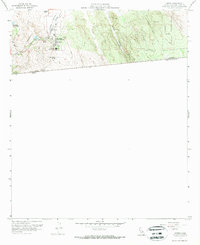 Campo 1959 topographic map thumbnail