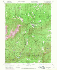 Camptonville 1948 topographic map thumbnail