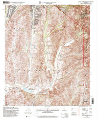 Canada Gobernadora 1997 topographic map thumbnail