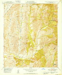 Canada Gobernadora 1949 topographic map thumbnail
