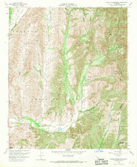 Canada Gobernadora 1968 topographic map thumbnail