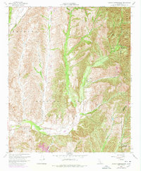 Canada Gobernadora 1968 topographic map thumbnail