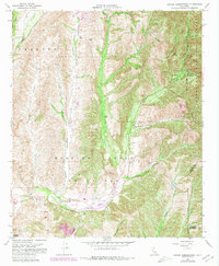 Canada Gobernadora 1968 topographic map thumbnail