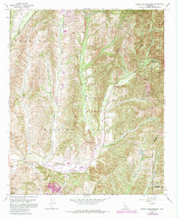 Canada Gobernadora 1968 topographic map thumbnail