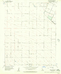 Cantua Creek 1956 topographic map thumbnail