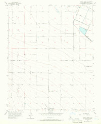 Cantua Creek 1956 topographic map thumbnail
